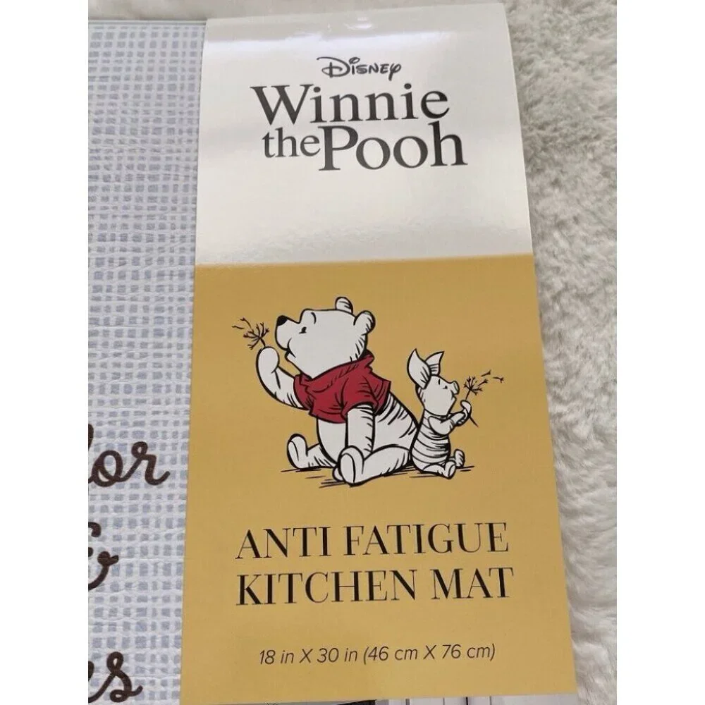 Disney Winnie The Pooh & Friends Anti Fatigue‎ Kitchen Mat 18”x30” Classic NEW